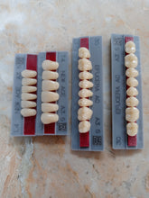 Load image into Gallery viewer, 28 Upper and Lower Anterior and Posterior Acrylic Denture Teeth Shade A3.5 Size Medium