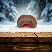 Load image into Gallery viewer, Denture Small Upper Pink Size 2 Inch