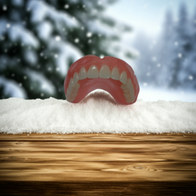 Load image into Gallery viewer, Denture Small Upper Pink Size 2 Inch