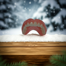 Load image into Gallery viewer, Denture Small Upper Pink Size 2 Inch