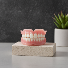 Load image into Gallery viewer, Big Fullset Dark Acrylic Upper and Lower Denture