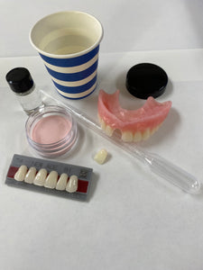 Dentures Repair Kit for Missing Teeth Upper Anterior