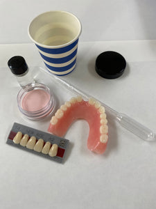 Dentures Repair Kit for Missing Teeth Upper Anterior