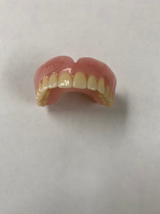 Full Upper Pink Denture False Teeth Medium