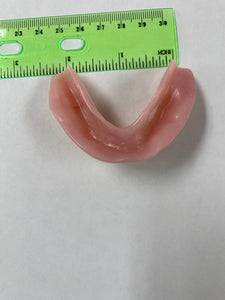 Lower Pink Acrylic False Teeth Denture Medium