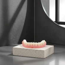 Load image into Gallery viewer, Small Lower Pink Acrylic False Teeth Denture