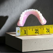 Load image into Gallery viewer, Small Lower Pink Acrylic False Teeth Denture
