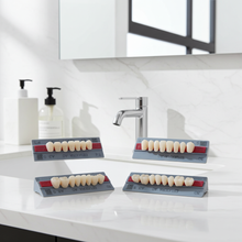 Load image into Gallery viewer, 28 Upper and Lower Anterior and Posterior Acrylic Denture Teeth Shade A3.5 Size Medium