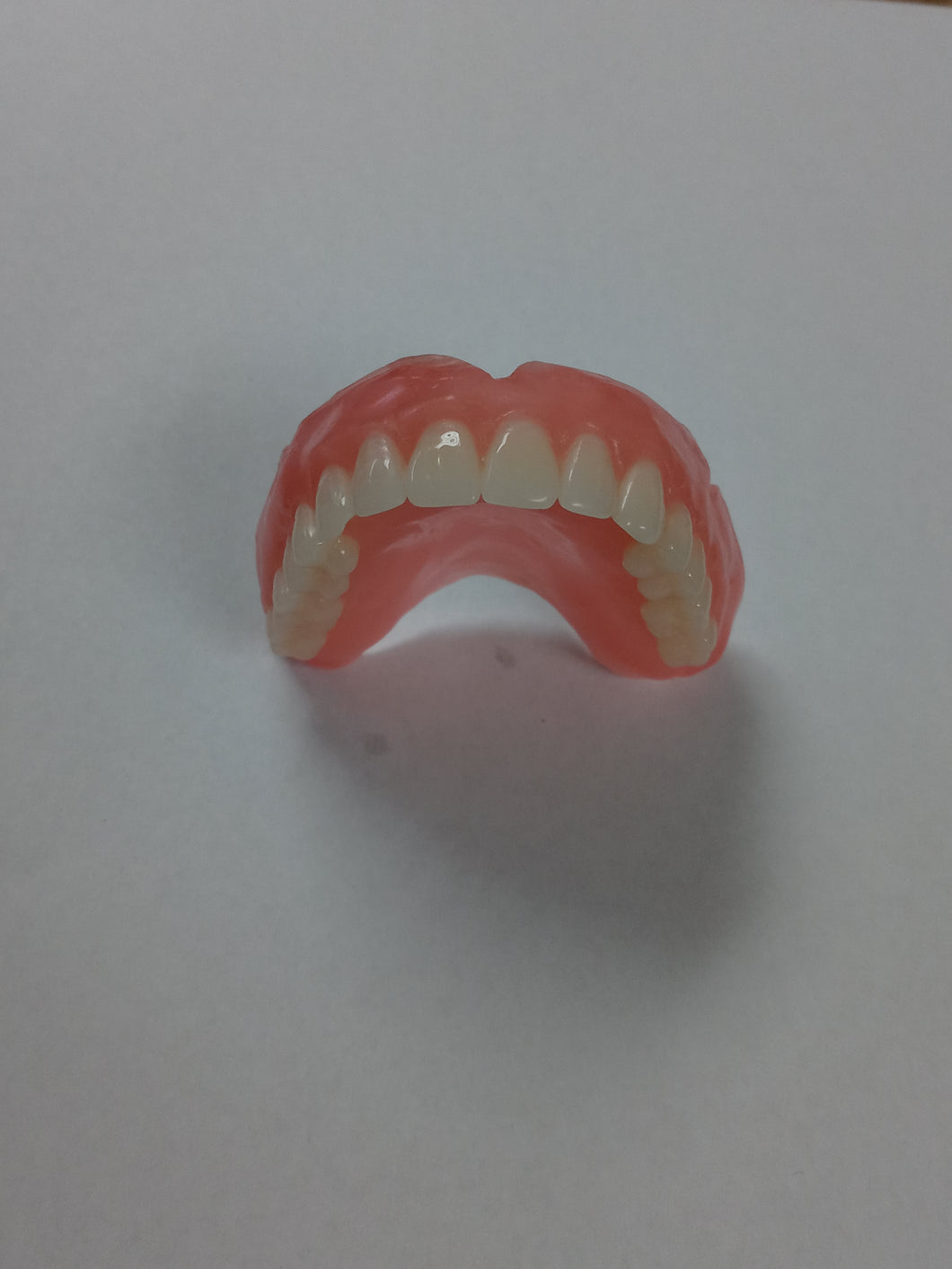 Denture Small Upper Pink Size 2 Inch