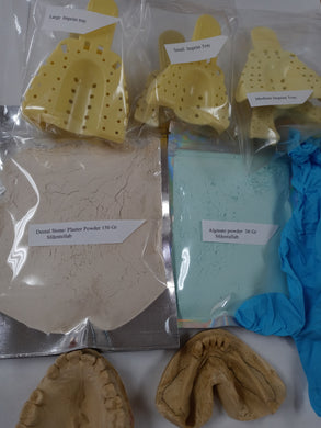 DIY dental Impression Mold Kit, Cast Imprint Kit, Alginate Powder Kit