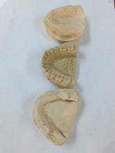 Load image into Gallery viewer, DIY Denture Models, Upper And Lower Lab Stone mold cast/plaster Mold/ dental Study mold Cast