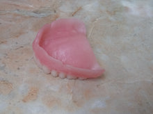 Load image into Gallery viewer, Small Full Upper Pink False Denture