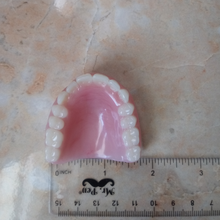 Load image into Gallery viewer, Extra Small Upper Pink Acrylic False Denture