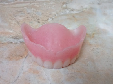 Small Full Upper Pink False Denture