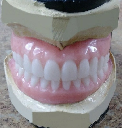 Upper and Lower Denture Custom Made Acrylic False Teeth Denture