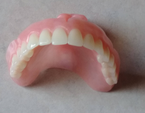 Full Upper Pink Denture False Teeth