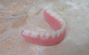 Denture, Lower False Teeth